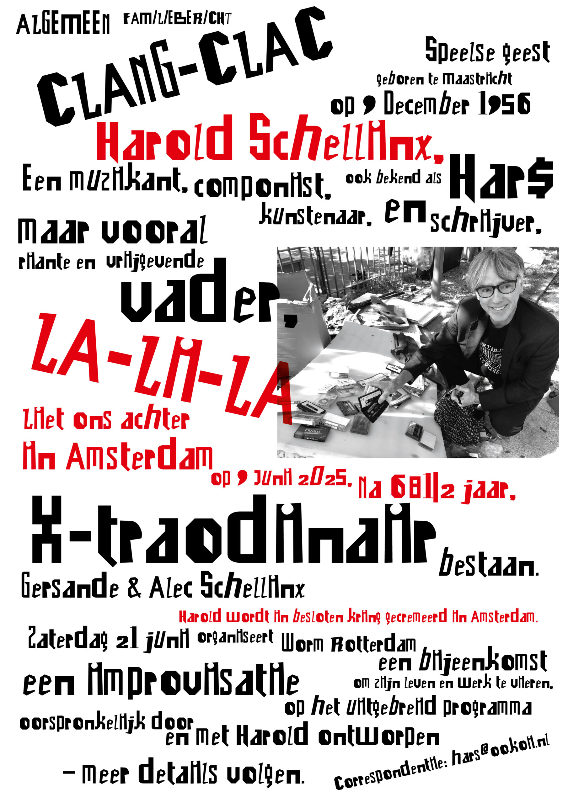 CLANG-CLAC Harold Schellinx – Speelse Geest (2025)